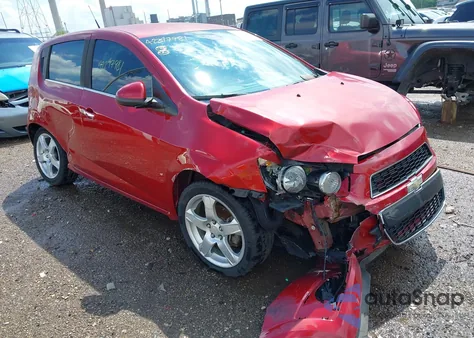 2012 Chevrolet Sonic 2Lz z USA, uszkodzony, nr VIN 1G1JE6SH3C4173092